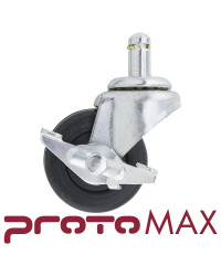 CASTER, SWIVEL, 2IN WHEEL W/ BRAKE