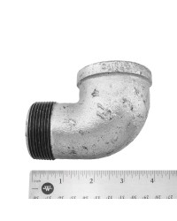 ELBOW, STREET, 1-1/2 NPT, CLASS 150, GALV.