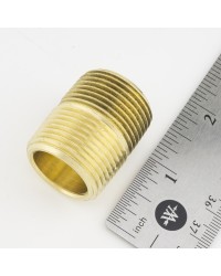 NIPPLE, 3/4", CLOSE, BRASS