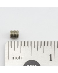 SCREW, SET, M5-.8 x 5mm LG, 18-8 SS, FLAT POINT, 2.5mm