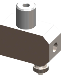 ASSY, FEED BLOCK, HOPPER, .5 LB