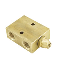 VALVE, BYPASS, 0.375 NPT, WITH PLUG
