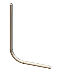 NIPPLE, COIL, 90 DEG, A-JET