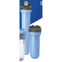Filter Housing 20" LONG for Differantial pressure Gauge*
