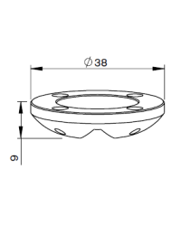 MZ-STYLUS FOOT H9 - STEEL