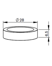 BY-CERAMIC INSULATING RING