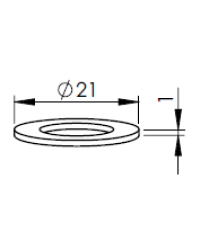 AM-DISC HEAD PROTECTION 21 VESPEL - 10 pack