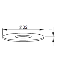 AM-DISK HEAD PROTECTION 32 PLASTIC
