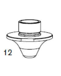 AM-DOUBLE NOZZLE 1.4 CP W/CONCAVE