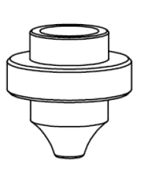 AM-MB-NOZZLE 1.0 WITH RADIUS NO GROOVE