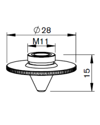 PT-3D DOUBLE NOZZLE 1.0 - 1.5 CP