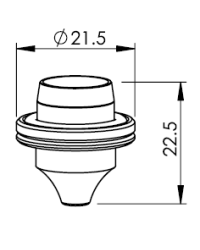 MB-NOZZLE 1.2 W/o-ring