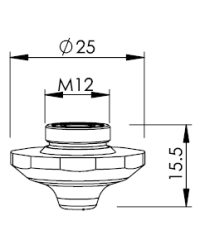 TR-DOUBLE NOZZLE 2.5 EAK