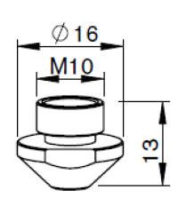 AM-NOZZLE 1.5 CP - 10 pack