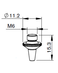 PT-NOZZLE 2.5 DE Y30/22 F100 - 10 pack