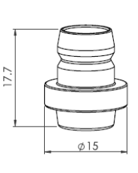 BY-NOZZLE PUSH FIT 8.0 F PRECISION HCP - 10 pack BY-NOZZLE PUSH FIT 8.0 F PRECISION HCP - 10 pack