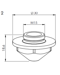 PT-NOZZLE KT X 1.7 - 10 pack