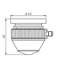 MZ-HEAD W/LONG LIFE SPACER