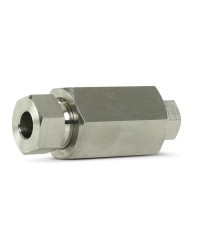 Straight Reducer Coupling, 1/4-in. Female to 9/16-in.
Female